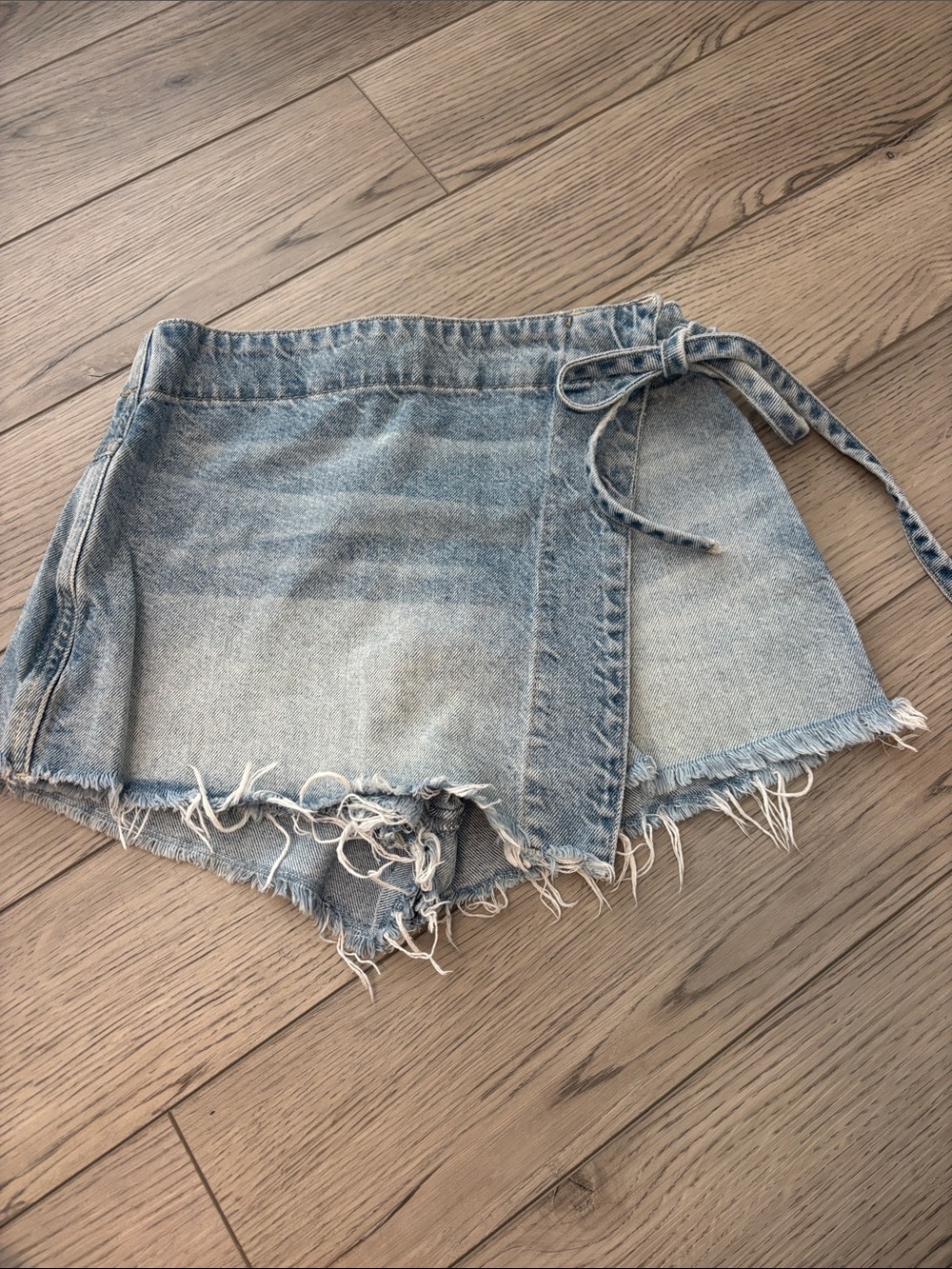 Free People Emmy Denim Skort size 4
